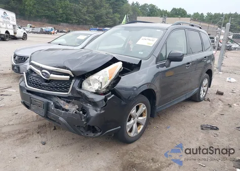 2015 Subaru Forester 2.5I Premium from USA, damaged, VIN JF2SJADC9FH495844